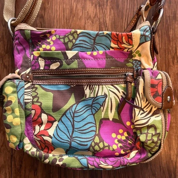 Fossil Women's Floral Crossbody Bag - Picture 3 of 7